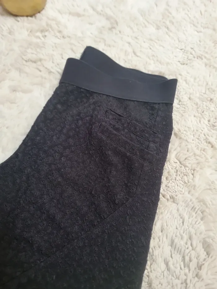 Legging tissu texturé The Kooples T:1 - photo numéro 4