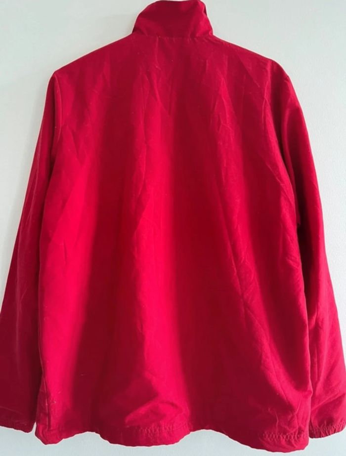Doudoune Adidas sport vintage taille L (unisexe ) couleur rouge. - photo numéro 11