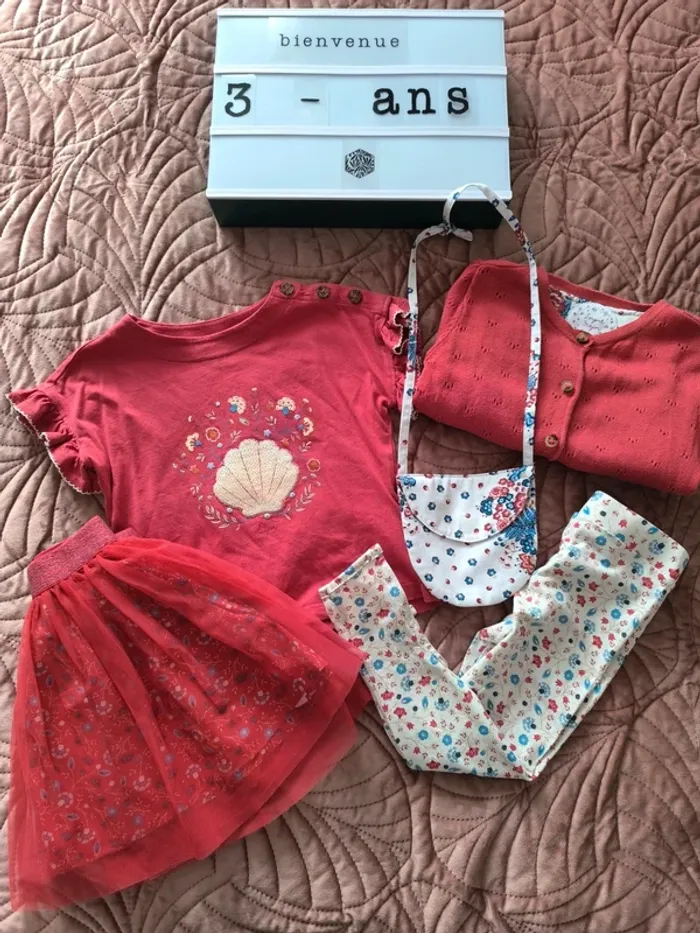 Ensemble Sergent major 3 ans 98 cm