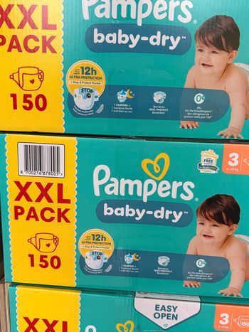 Couches taille 3 XXL