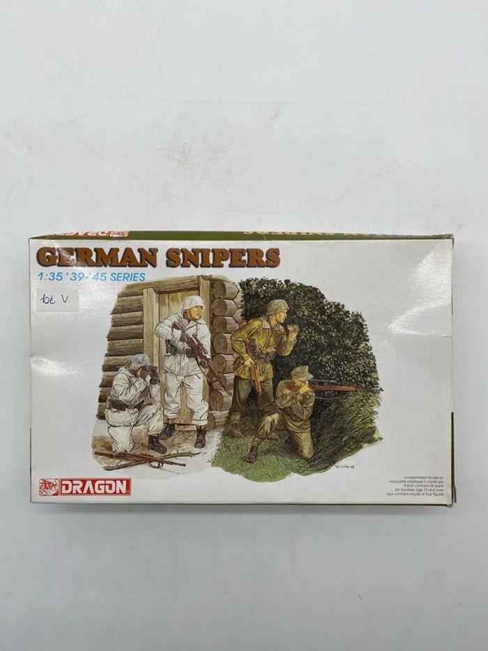 Dragon maquette german snipers