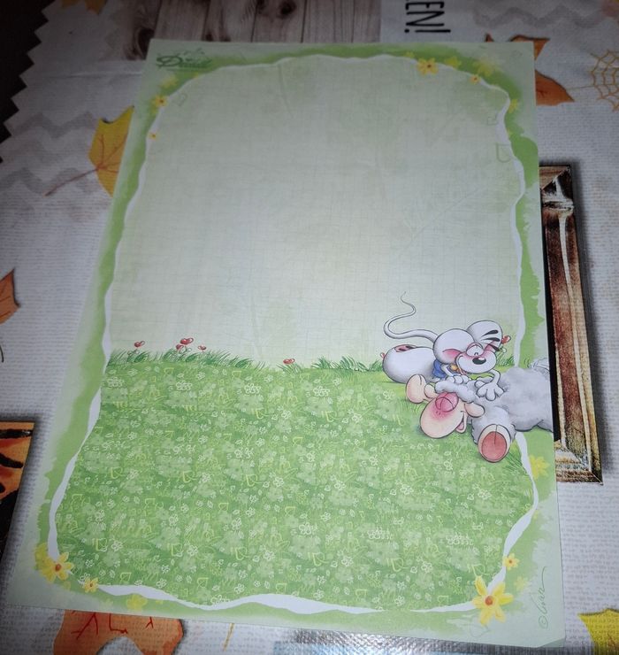 Lot de feuilles diddl a4 - photo numéro 3