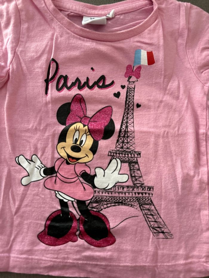Tee shirt Minnie Paris - photo numéro 2