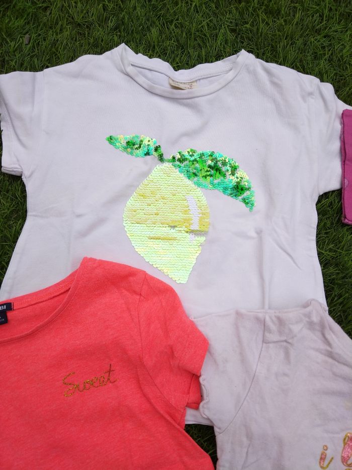 Lot t-shirt fille - photo numéro 2