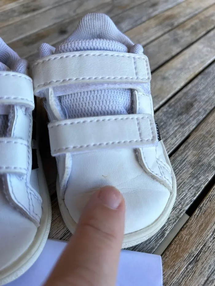 Sneakers à scratch Adidas Grand Court Lifestyle - pointure 18 - photo numéro 7