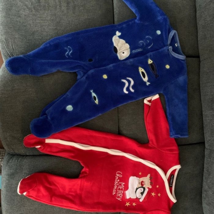 Lot pyjama 6 mois - photo numéro 2