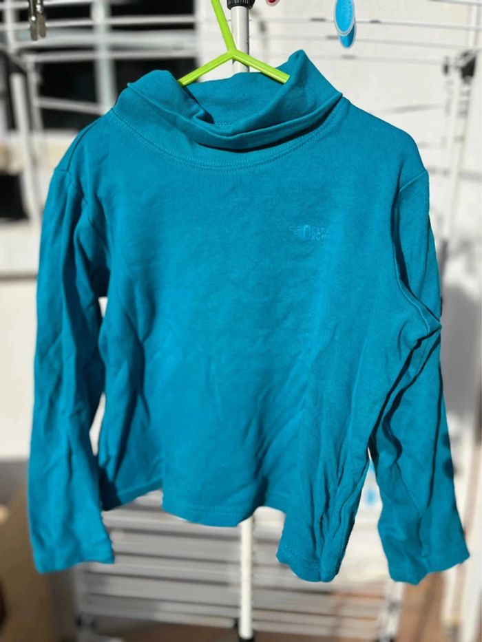 T shirt manche longue orchestra col roulé