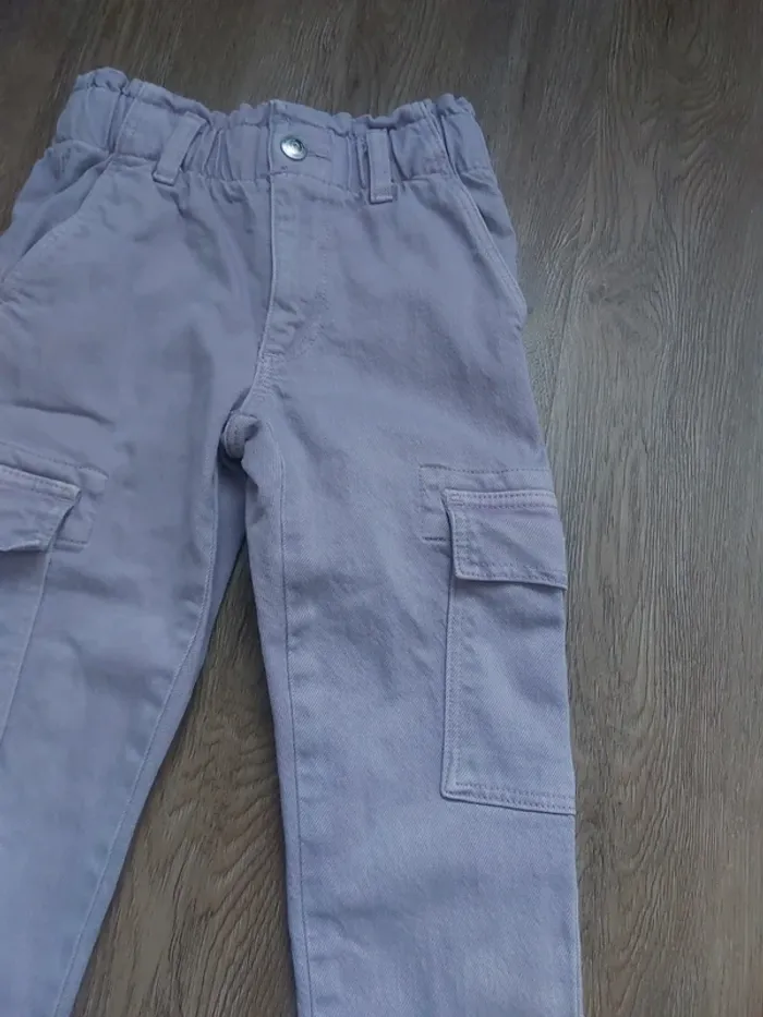 Pantalon cargo fille 5 ans - photo numéro 2