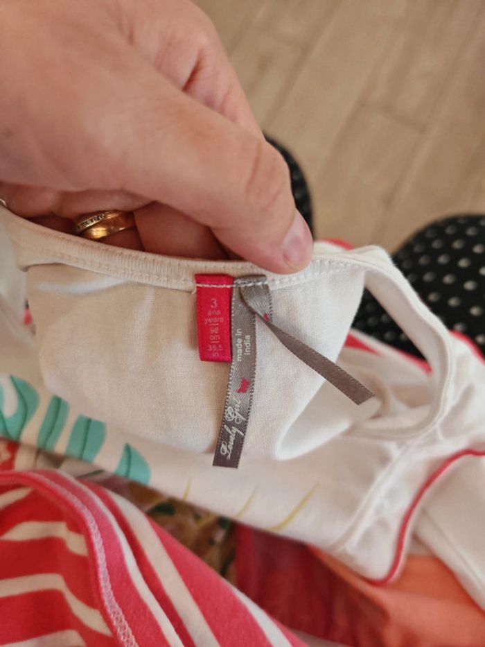 Robe d'été flamand rose 3 ans - photo numéro 4