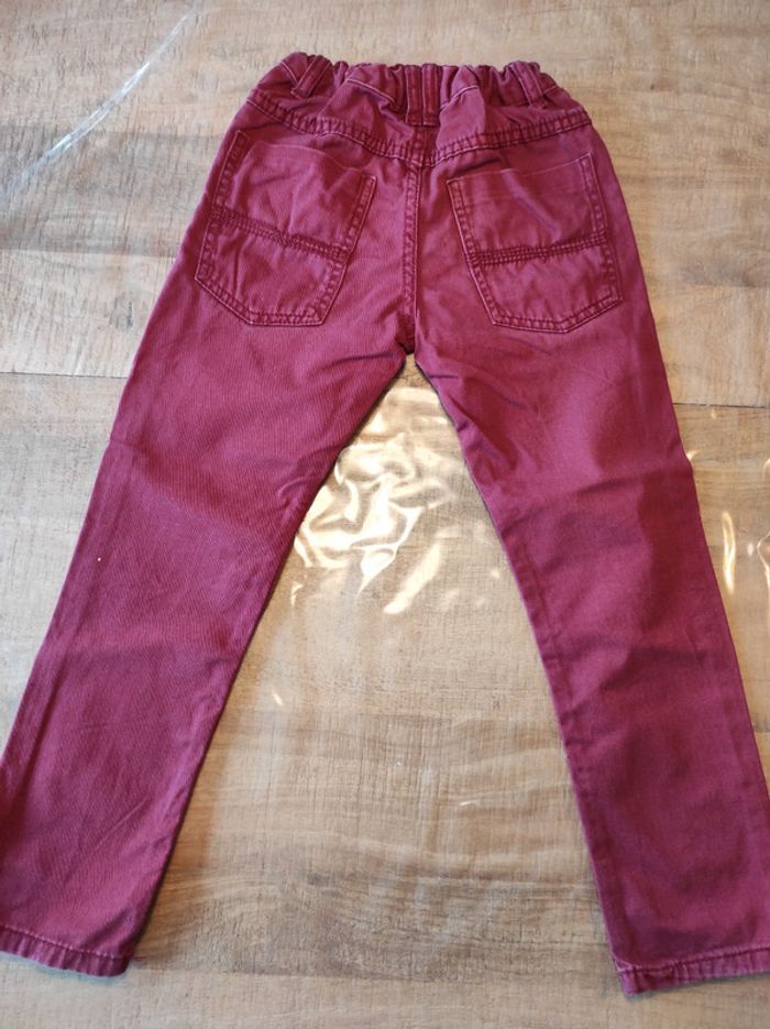 Pantalon rouge bordeaux - photo numéro 4