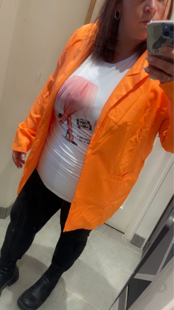 Blazer orange - photo numéro 3
