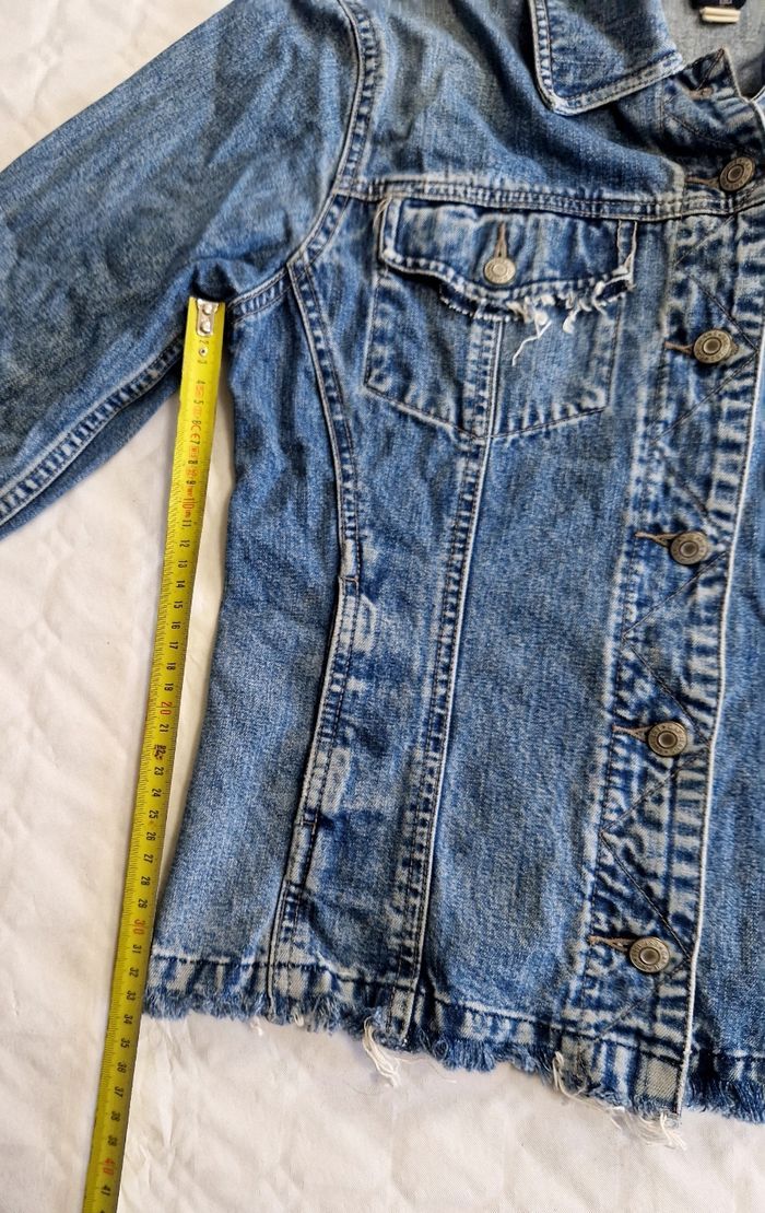 Veste en jean GAP Vintage Denim Jacket - Femme M - Style Y2K 90s - photo numéro 6