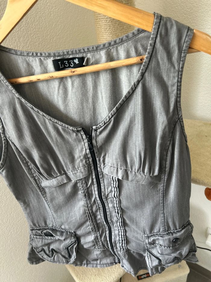 Chemise sans manches L33 - photo numéro 3