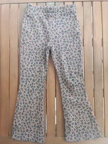 Pantalon flare léopard 5 ans