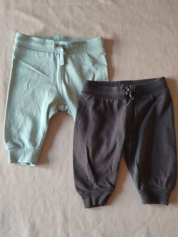 Lot 2 pantalons souples 3M