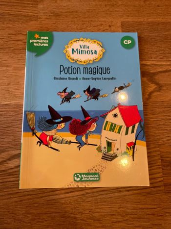 Livre Mes premières lectures CP Villa Mimosa Potion Magique