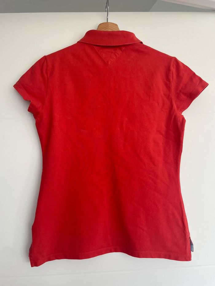 Polo orange - Tommy Hilfiger - taille L - photo numéro 3