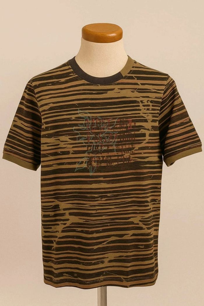Tee shirt manche courte kaki O'Neill Taille S - photo numéro 2
