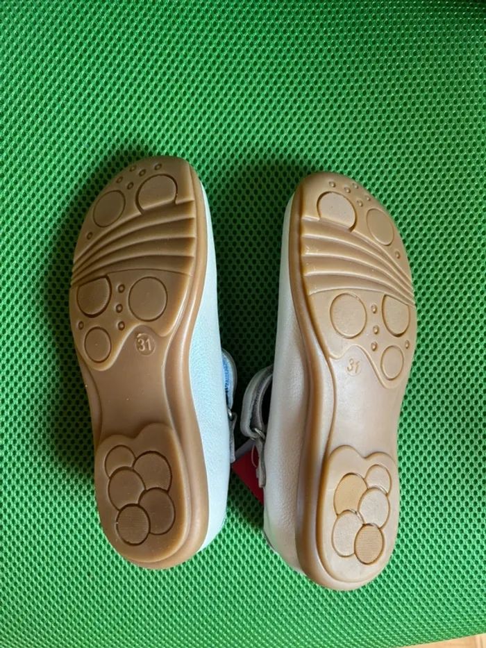 Neuves - Babies ballerines cuir DPAM 31 - photo numéro 7