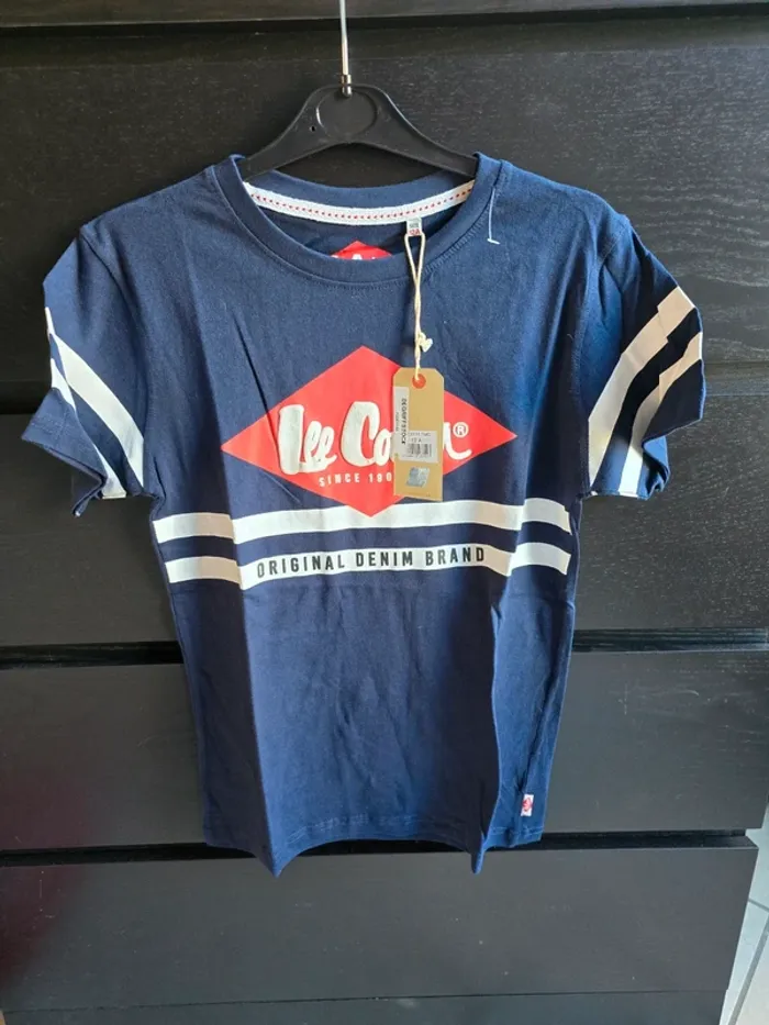 Tee-shirt bleu marine Lee Cooper