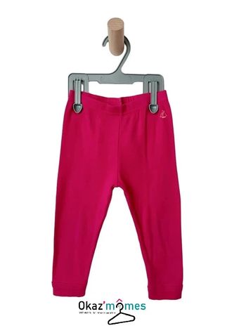 Legging rose fuchsia - Petit Bateau 18 mois
