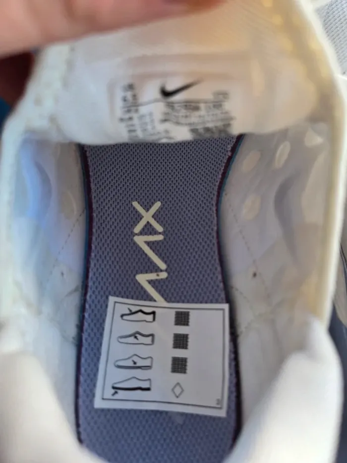 Nike air max 270 femme blanc lila taille 37,5 neuves - photo numéro 8