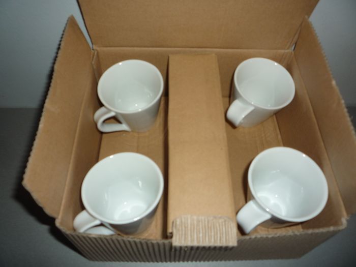 SERVICE A CAFÉ : 6 TASSES + 6 SOUS TASSES ARDOISE - NEUF - n°29 - photo numéro 4