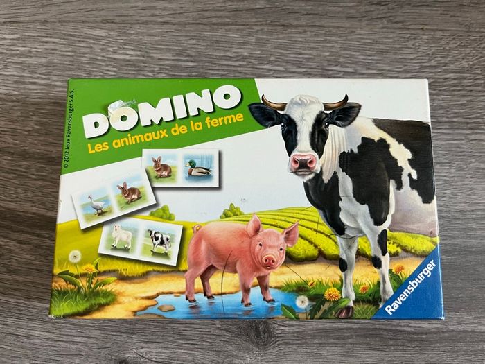 Domino les animaux de la ferme