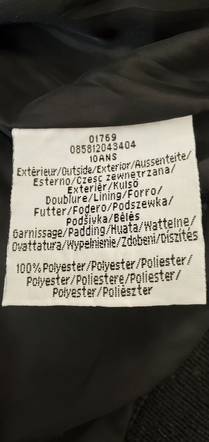 Doudoune sans manche noir garçon 10 ans - photo numéro 8