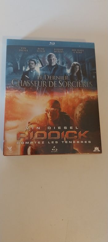 Coffret Vin Diesel blu ray : Le dernier chasseur de sorcière + Riddick - Pack - Blu-ray -