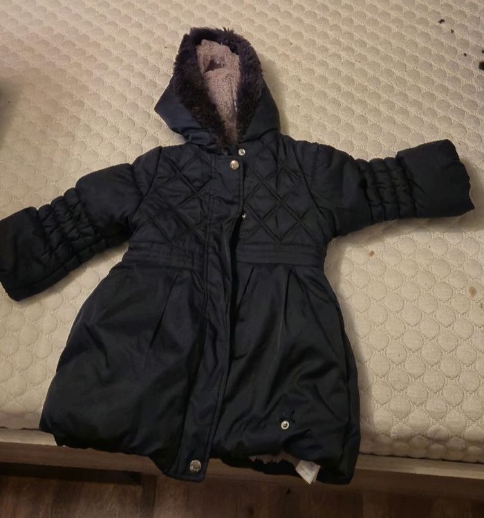 Manteau fille fourré - photo numéro 2