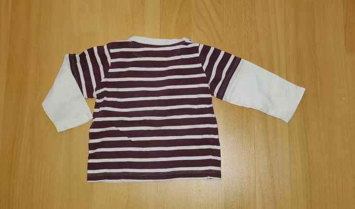 Tee-shirt manches longues sergent major 9 mois - photo numéro 3