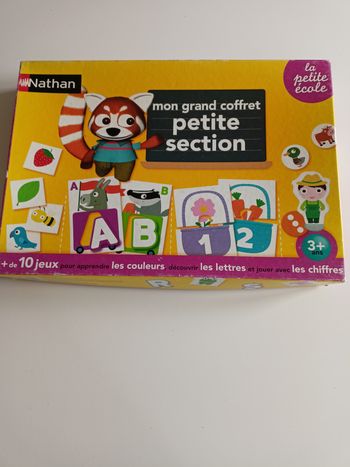 Mon grand coffret petit section Nathan complet