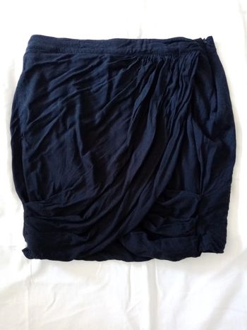 Jupe tulipe noire XL