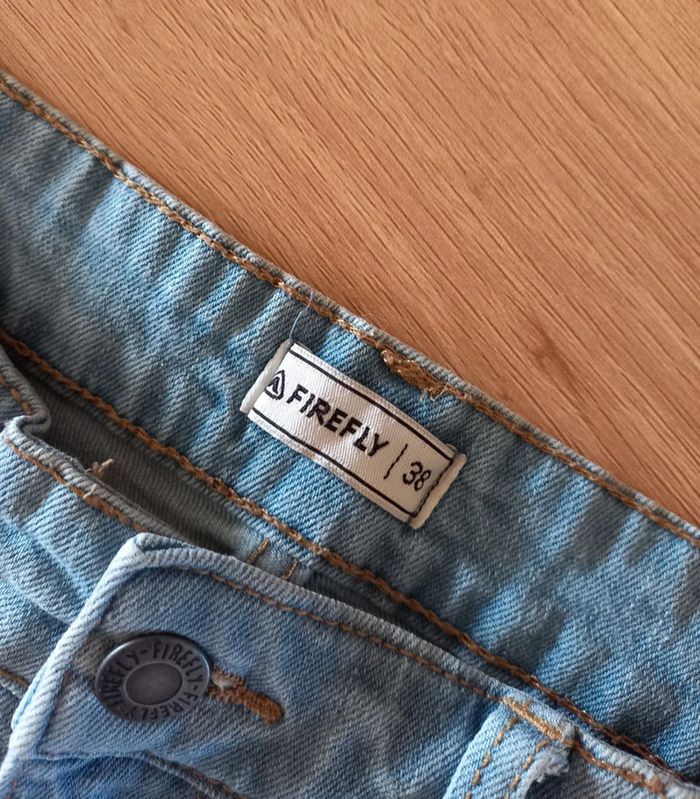 Short en jean bleu clair - photo numéro 4