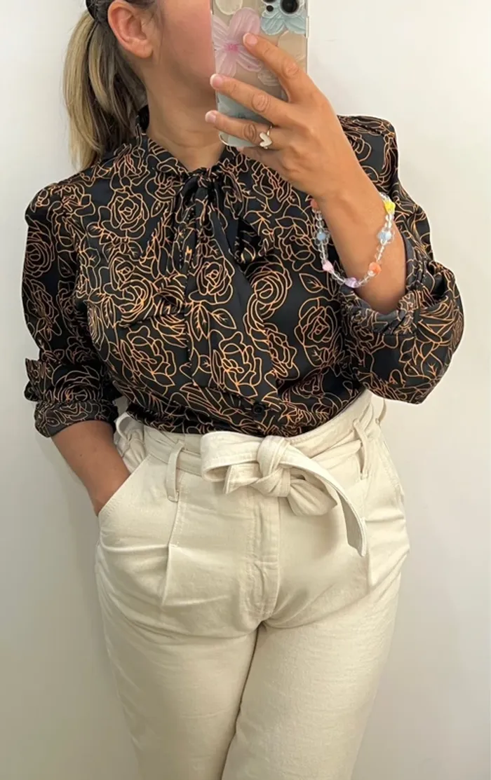 Blouse fluide Elli White