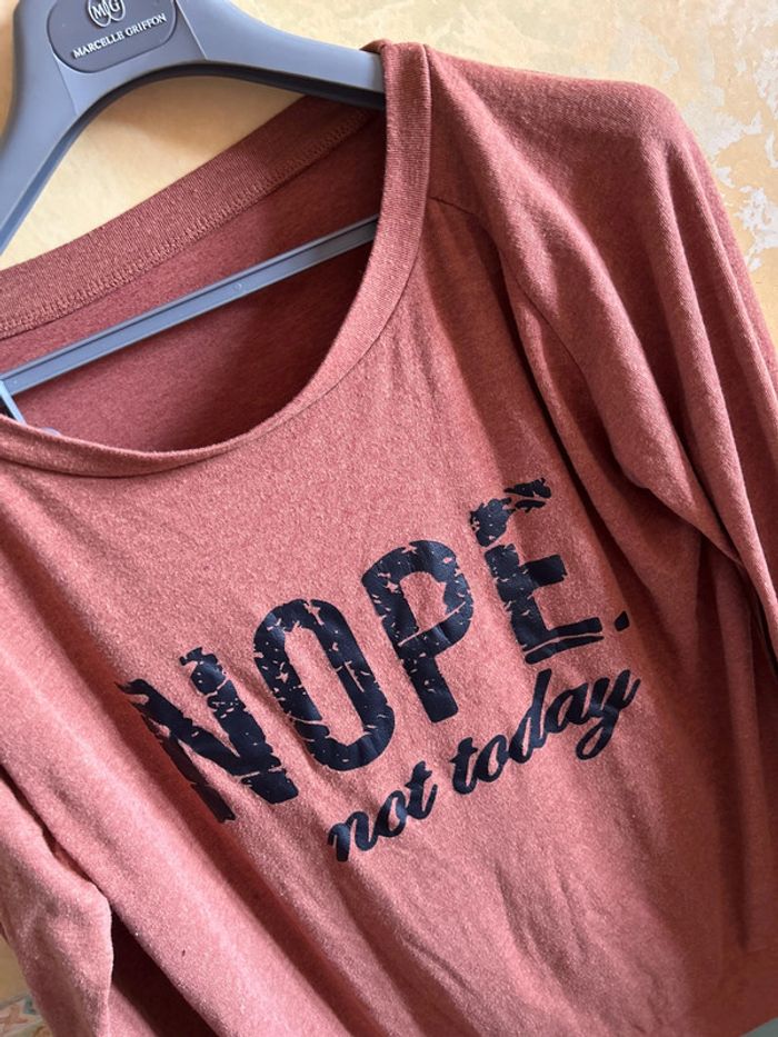 Sweat fin noter L mais plus un 42/44 - photo numéro 2