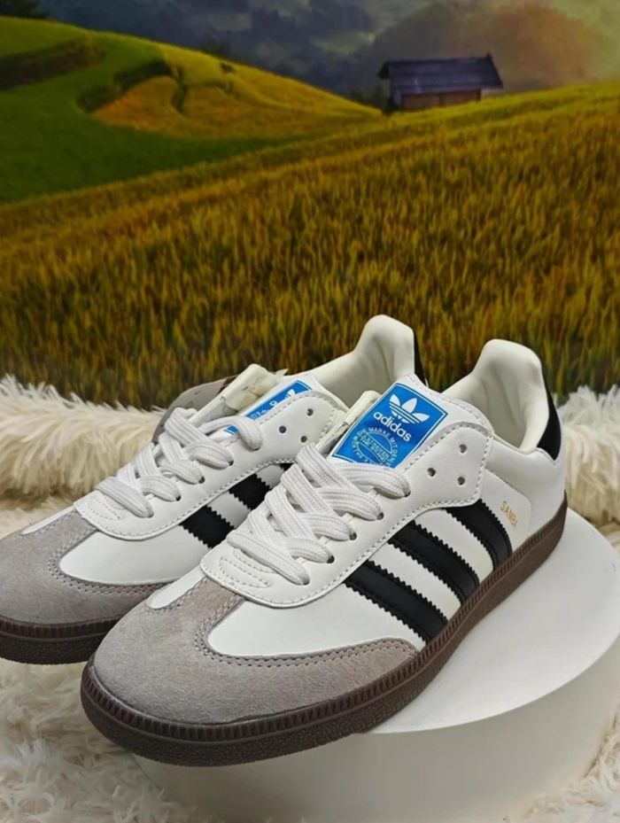 adidas Samba OG Cloud White Core Black - photo numéro 2