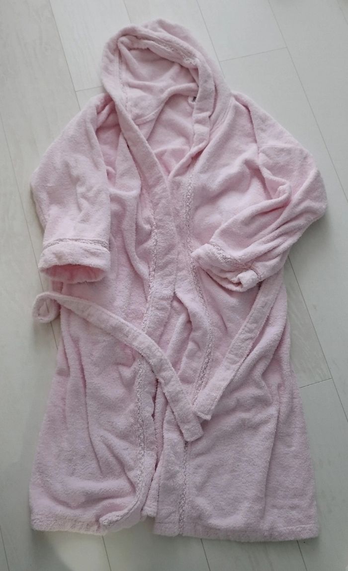 Peignoir à capuche