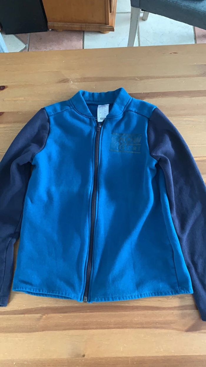 Veste bleu 10/11 ans garçon