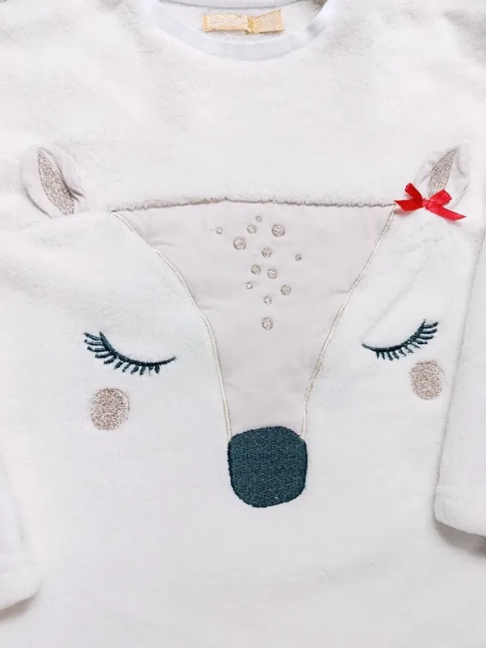 Pyjama chaud Noël Orchestra 5 ans Parfait État - photo numéro 4