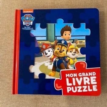 Livre puzzle pat patrouille