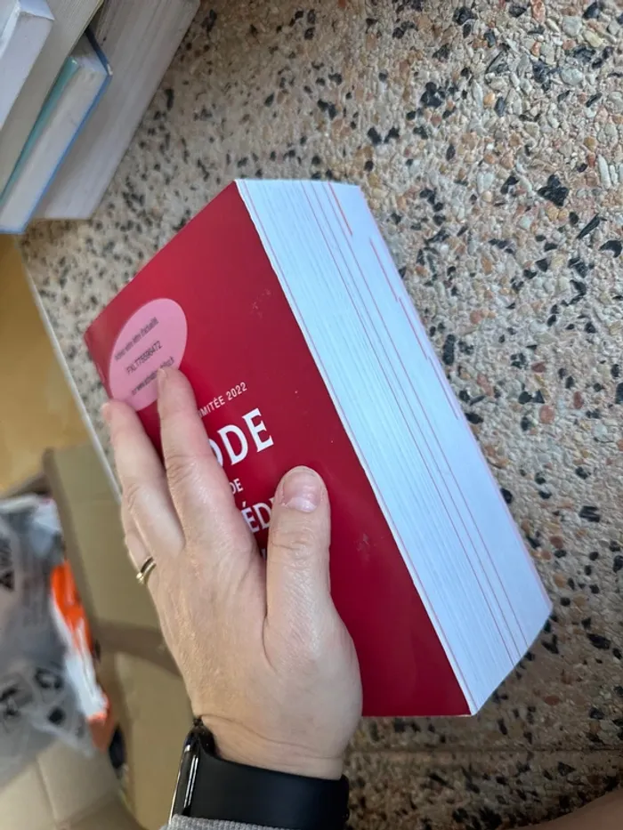 Livre, édition, limitée, 2022, code de procédure civile - photo numéro 5