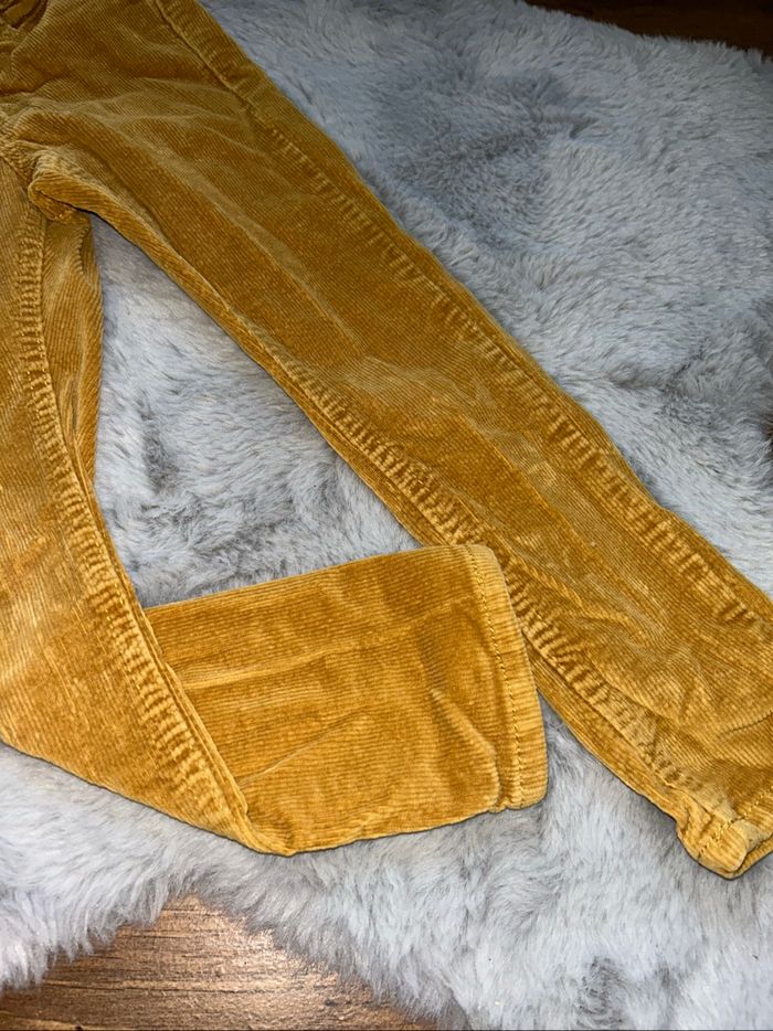 Pantalon style velour jaune - 5 ans - Orchestra - photo numéro 3