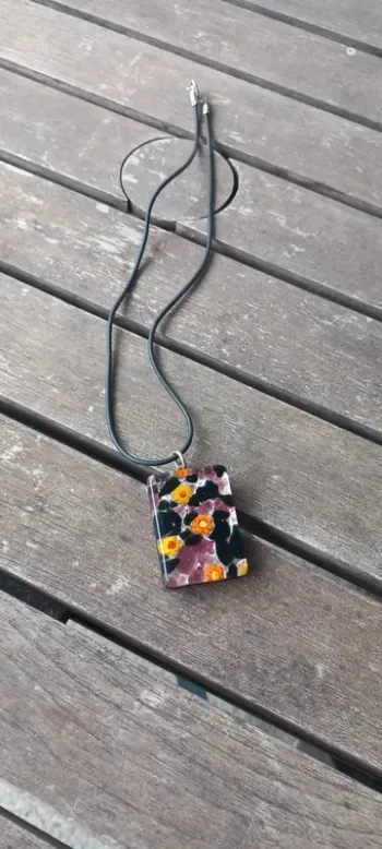 Collier verre de murano