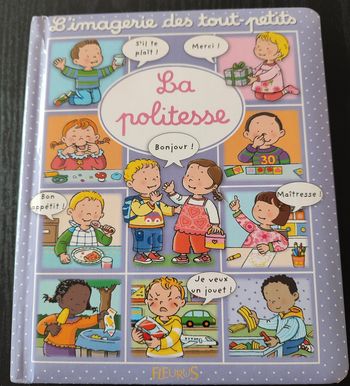 Livre L'imagerie des tout-petits - La politesse / Editions Fleurus