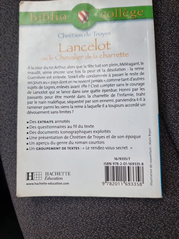 Lancelot #orianabllivre - photo numéro 2