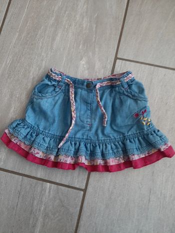 Jupe légère jeans été