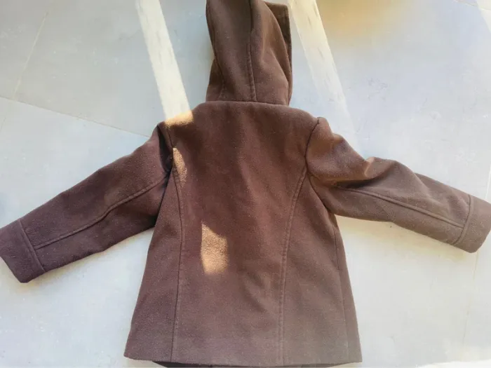 Manteau duffle-coat hiver fille avec capuche - photo numéro 5