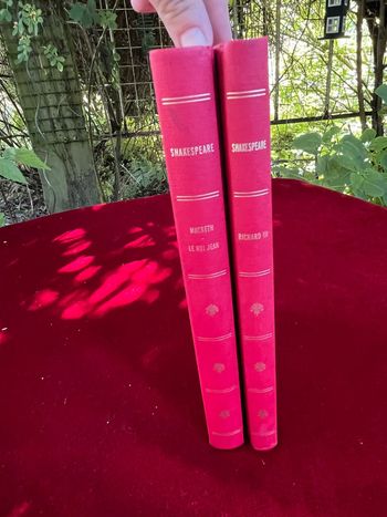 Œuvres complètes de Shakespeare – Édition François-Victor Hugo – 2 volumes